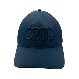 Audi Hat Adult Small / Medium Black Fitted Flexfit Cap